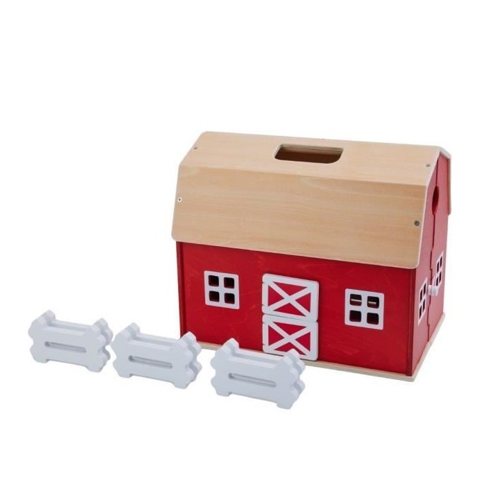 Figurine Ferme en bois rétro, Schleich 42602 Gamme Farm World Figurine Ferme en bois rétro, Schleich 42602 Gamme Farm World