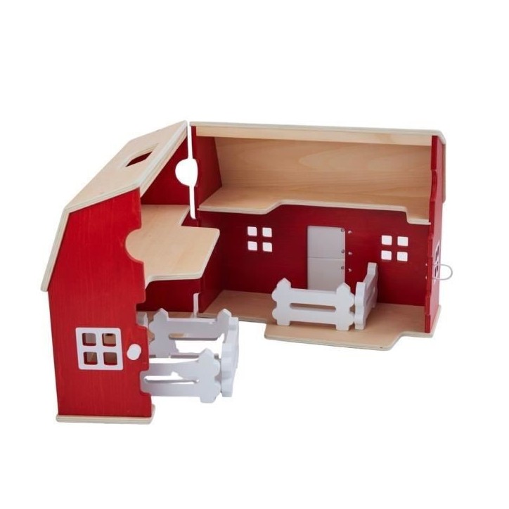 Figurine Ferme en bois rétro, Schleich 42602 Gamme Farm World Figurine Ferme en bois rétro, Schleich 42602 Gamme Farm World