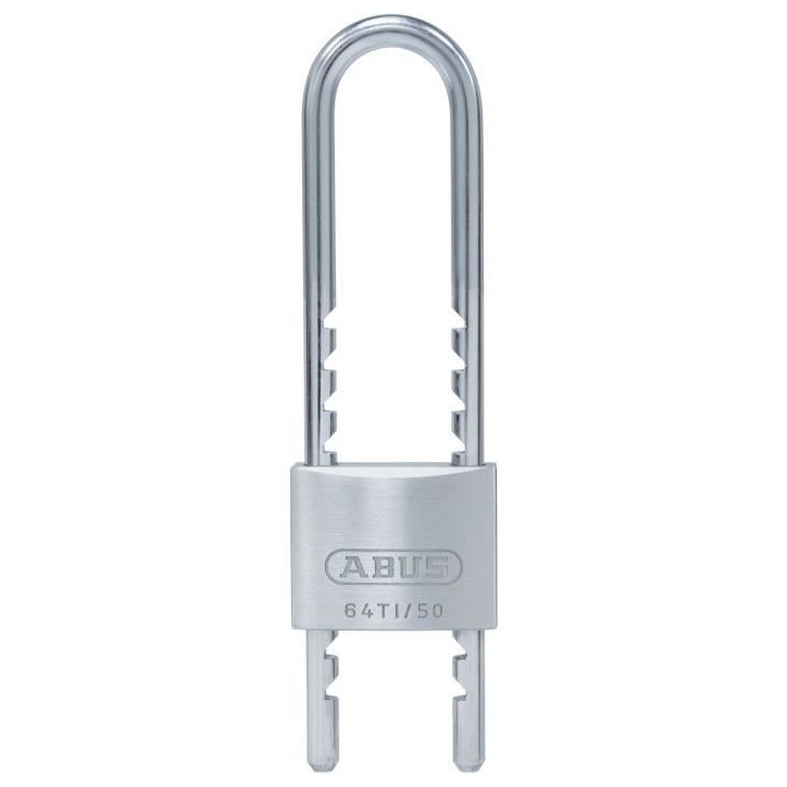 Cadenas - ABUS - 64TI/50HB60-150 B/DFNLI Titalium - Corps aluminium - Clé paracentrique