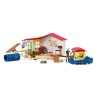 Hôtel des Animaux de la Ferme - Grand coffret de 54 Pieces de Jouets