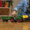 Tracteur et remorque, Coffre schleich avec 1 tracteur, 1 rremorque, 1