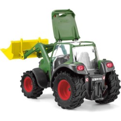 Tracteur et remorque, Coffre schleich avec 1 tracteur, 1 rremorque, 1