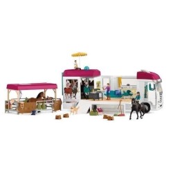 Camping-Car Equestre, schleich 42619 HORSE CLUB - coffret, 227 pieces,