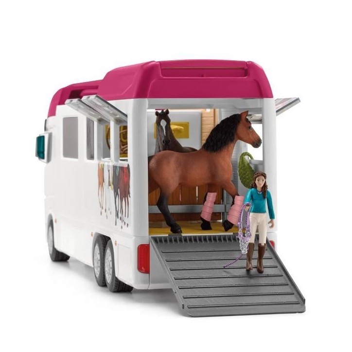 Camping-Car Equestre, schleich 42619 HORSE CLUB - coffret, 227 pieces, des 5 ans