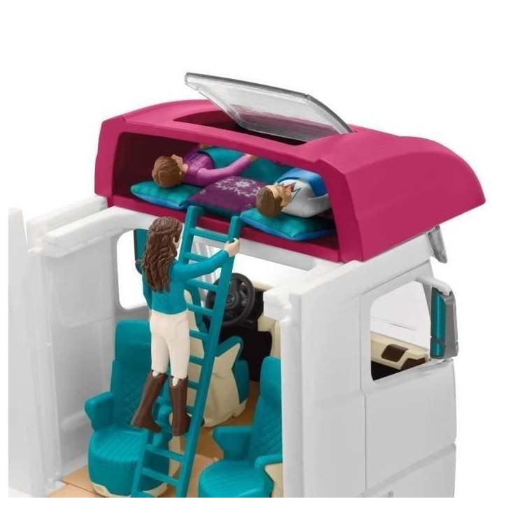 Camping-Car Equestre, schleich 42619 HORSE CLUB - coffret, 227 pieces, des 5 ans