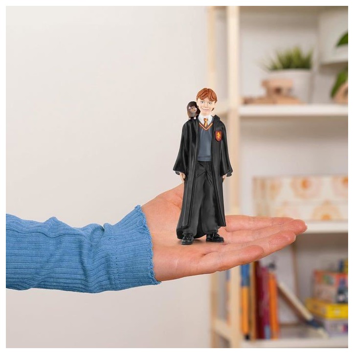 Ron et croûtard, Figurine de l'univers Harry Potter, pour enfants des 6 ans, 4 x 2 x 10 cm - schleich 42634 WIZARDING WORLD Ron et croûtard, Figurine de l'univers Harry Potter, pour enfants des 6 ans, 4 x 2 x 10 cm - schleich 42634 WIZARDING WORLD