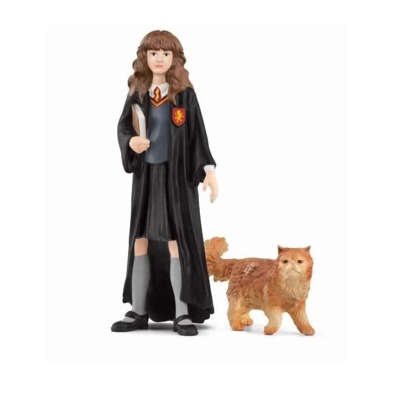 Figurine Hermione et Pattenrond, Harry Potter, pour enfants des 6 ans, Figurine Hermione et Pattenrond, Harry Potter, pour enfants des 6 ans,