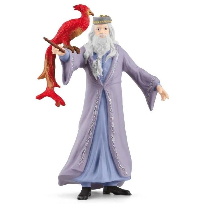 Figurine Dumbledore et Fumseck, Harry Potter, pour enfants des 6 ans, Schleich 42637 Harry Potter, Univers WIZARDING WORLD Figurine Dumbledore et Fumseck, Harry Potter, pour enfants des 6 ans, Schleich 42637 Harry Potter, Univers WIZARDING WORLD