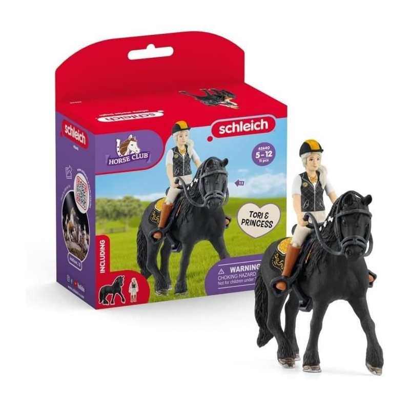 Figurine Tori et Princess, des 5 ans, HORSE CLUB - coffret, 11 pieces Figurine Tori et Princess, des 5 ans, HORSE CLUB - coffret, 11 pieces