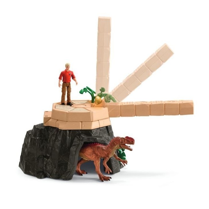Grande Conquete du temple perdu, Playset figurines, SCHLEICH 42656 Dinosaurs, Des 4 ans Grande Conquete du temple perdu, Playset figurines, SCHLEICH 42656 Dinosaurs, Des 4 ans