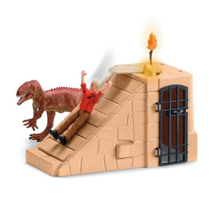 Grande Conquete du temple perdu, Playset figurines, SCHLEICH 42656 Dinosaurs, Des 4 ans Grande Conquete du temple perdu, Playset figurines, SCHLEICH 42656 Dinosaurs, Des 4 ans