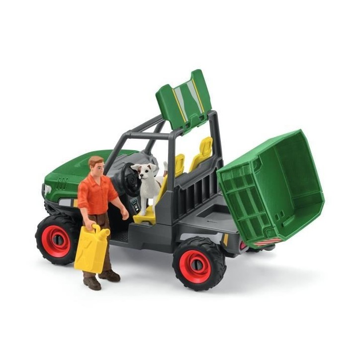 Garde forestier avec véhicule, Coffret Schleich 42659 Farm World pour enfant, des 5 ans Garde forestier avec véhicule, Coffret Schleich 42659 Farm World pour enfant, des 5 ans