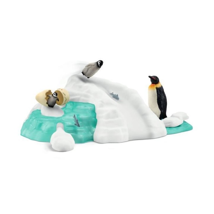 Figurines Famille pingouin sur la banquise, Schleich 42661 Wild Life, Pour enfant des 3 ans Figurines Famille pingouin sur la banquise, Schleich 42661 Wild Life, Pour enfant des 3 ans