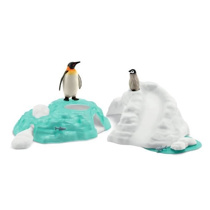 Figurines Famille pingouin sur la banquise, Schleich 42661 Wild Life, Pour enfant des 3 ans Figurines Famille pingouin sur la banquise, Schleich 42661 Wild Life, Pour enfant des 3 ans