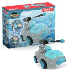 SCHLEICH - 42669 ELDRADOR CREATURES Crashmobile de Glace avec Mini Cre