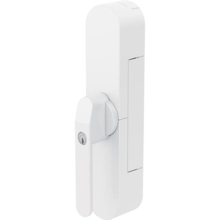 Verrou de sécurité porte de terrasse - ABUS - WINTECTO One FCA4100 W - Technologie SmartX™, capteur d'alarme 3D, contrôle v