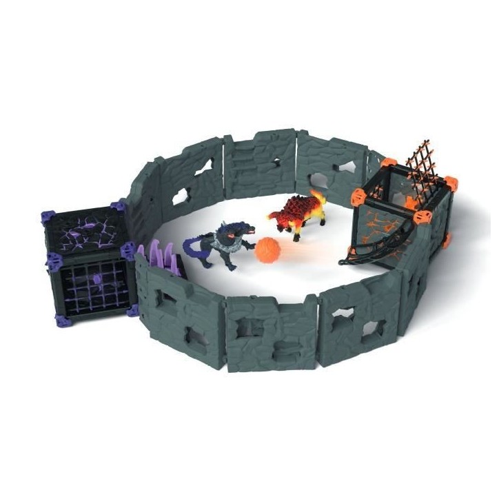 BattleCave Arena: Lave vs Ténebres, arene de combat pour figurines Eldrador, SCHLEICH 42673 Eldrador Creatures, des 7 ans BattleCave Arena: Lave vs Ténebres, arene de combat pour figurines Eldrador, SCHLEICH 42673 Eldrador Creatures, des 7 ans