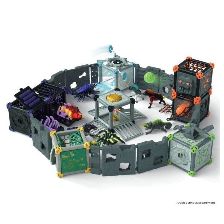 BattleCave Arena: Lave vs Ténebres, arene de combat pour figurines Eldrador, SCHLEICH 42673 Eldrador Creatures, des 7 ans BattleCave Arena: Lave vs Ténebres, arene de combat pour figurines Eldrador, SCHLEICH 42673 Eldrador Creatures, des 7 ans