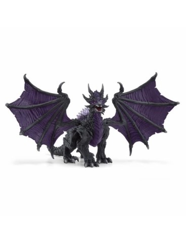 Figurine Dragon des Ténebres - Dragon Jouet Ultra-réaliste et Durable avec Ailes mobiles - Cadeau pour Garçons et Filles des