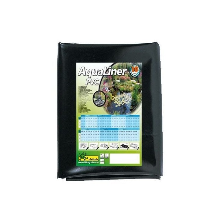 Ubbink Bâche d'étang AquaLiner 4 x 5 m PVC 0,5 mm 1331950 403734 Ubbink Bâche d'étang AquaLiner 4 x 5 m PVC 0,5 mm 1331950 403734