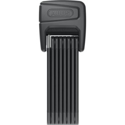 Antivol pliable - ABUS - BORDO ONE 6000A/120 - Support SH + RC - Noir