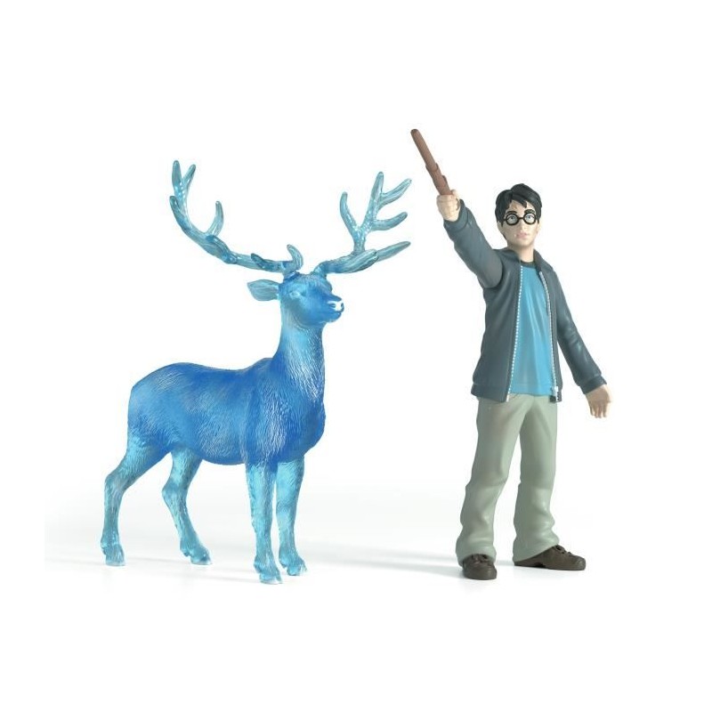 Figurines Harry et son Patronus, Schleich 42680 Harry Potter, Pour enf Figurines Harry et son Patronus, Schleich 42680 Harry Potter, Pour enf
