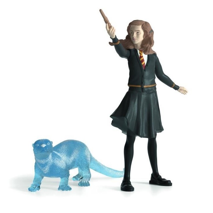 Figurines Hermione et son Patronus, Schleich 42681 Harry Potter, Pour enfant des 6 ans Figurines Hermione et son Patronus, Schleich 42681 Harry Potter, Pour enfant des 6 ans
