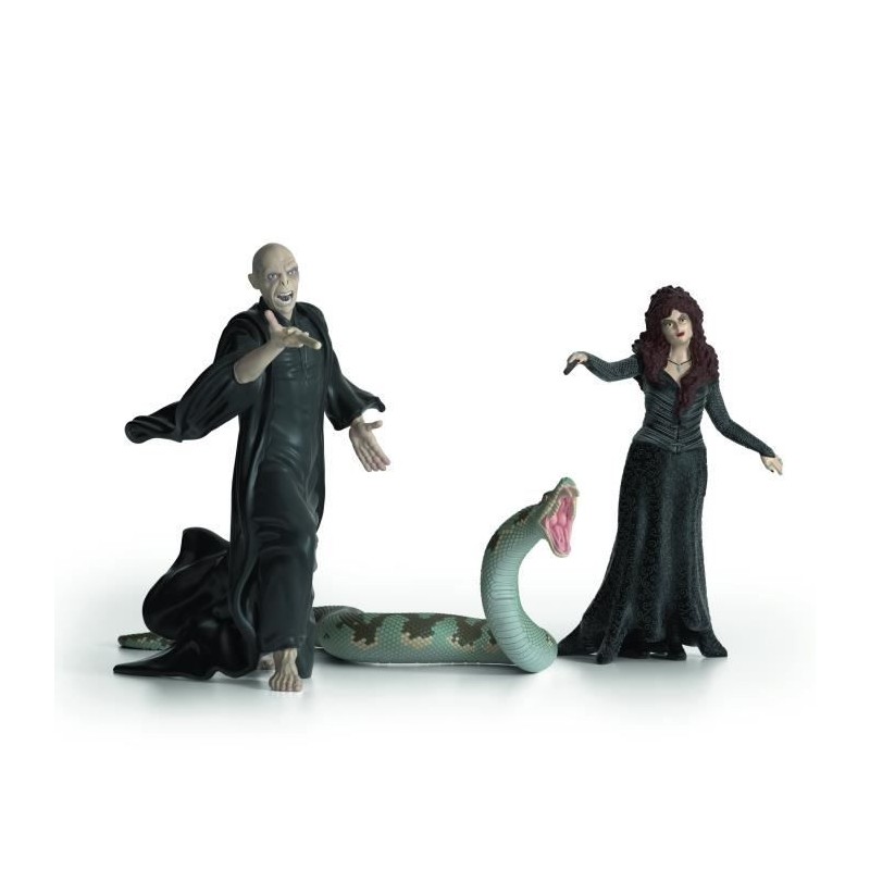 Coffret figurines Voldemort, Nagini et Bellatrix, Schleich 42684 Harry Coffret figurines Voldemort, Nagini et Bellatrix, Schleich 42684 Harry