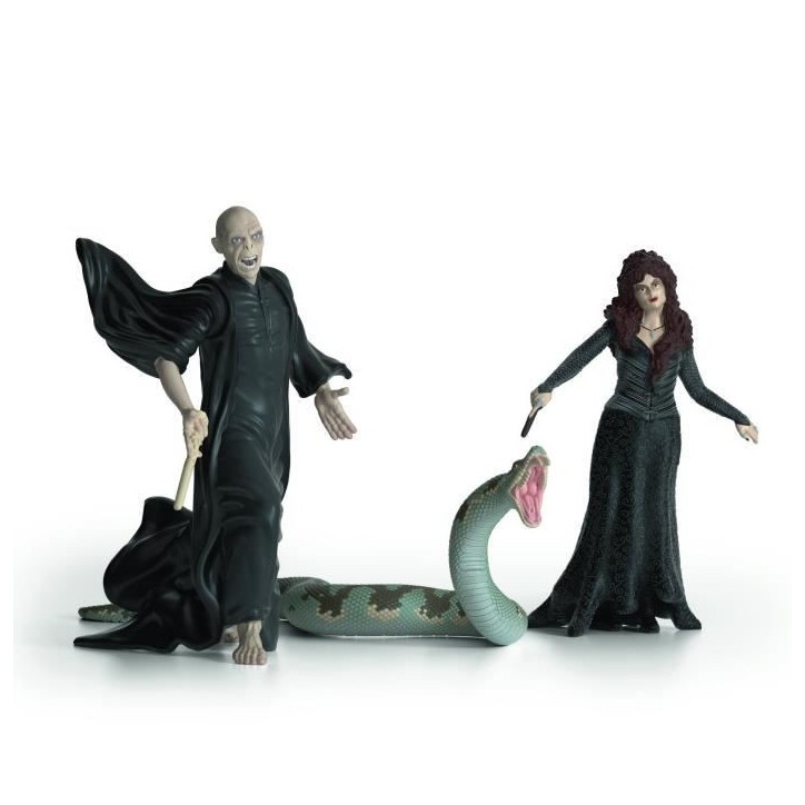 Coffret figurines Voldemort, Nagini et Bellatrix, Schleich 42684 Harry Potter, Pour enfant des 6 ans Coffret figurines Voldemort, Nagini et Bellatrix, Schleich 42684 Harry Potter, Pour enfant des 6 ans