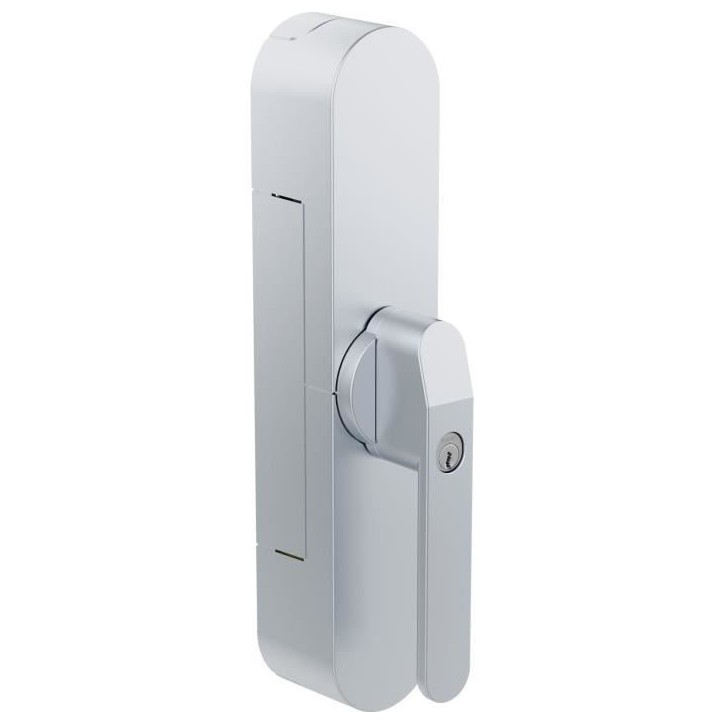 Verrou de sécurité porte de terrasse - ABUS - WINTECTO One FCA4100 S - Technologie SmartX™, capteur d'alarme 3D, contrôle v