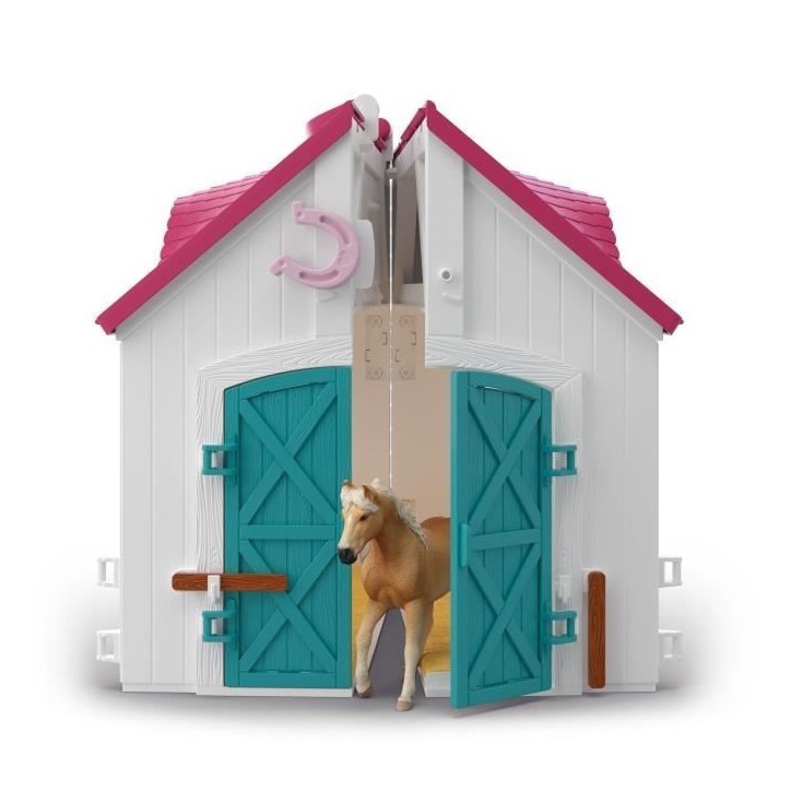 Coffret Écurie Transportable SCHLEICH 42703 Horse Club, Des 4 ans