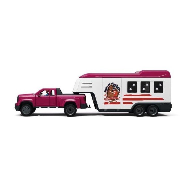 Coffret Pick-up et sa grande remorque équestre, Schleich 42705 Gamme Horse Club Coffret Pick-up et sa grande remorque équestre, Schleich 42705 Gamme Horse Club