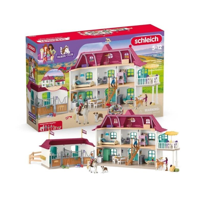 Coffret Grand centre équestre de Lakeside, SCHLEICH 42706, Horse Club Coffret Grand centre équestre de Lakeside, SCHLEICH 42706, Horse Club