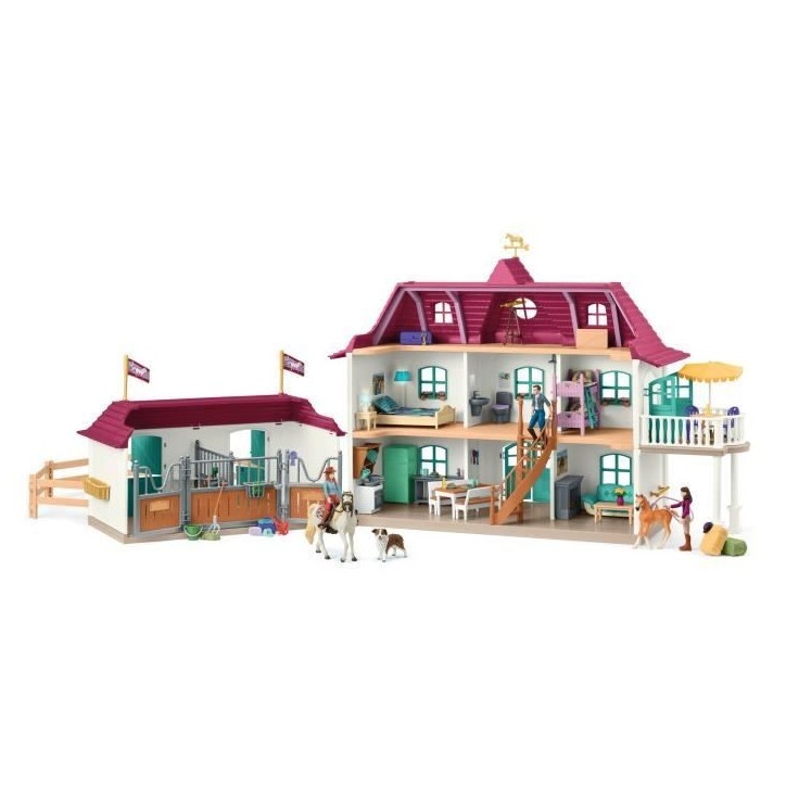Coffret Grand centre équestre de Lakeside, SCHLEICH 42706, Horse Club, Des 4 ans
