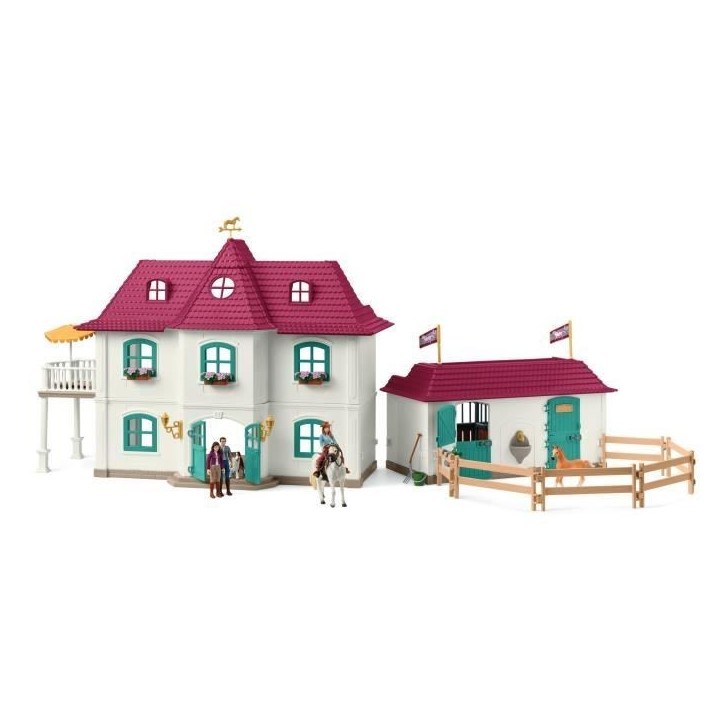 Coffret Grand centre équestre de Lakeside, SCHLEICH 42706, Horse Club, Des 4 ans