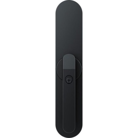 Verrou de sécurité porte de terrasse - ABUS - WINTECTO One FCA4100 BK - Technologie SmartX™, capteur d'alarme 3D