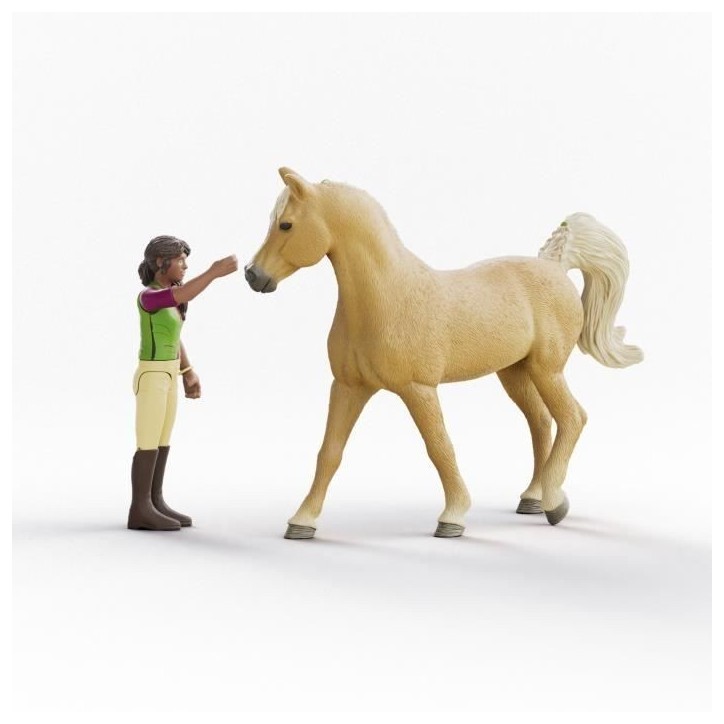 Figurines Sarah et Mystery, SCHLEICH 42714 Horse Club, Des 4 ans