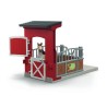 Coffret Box avec Jument Mustang, Figurine réaliste, Taille 24 cm, SCH