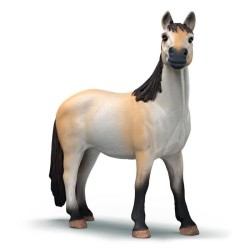 Coffret Box avec Jument Mustang, Figurine réaliste, Taille 24 cm, SCH