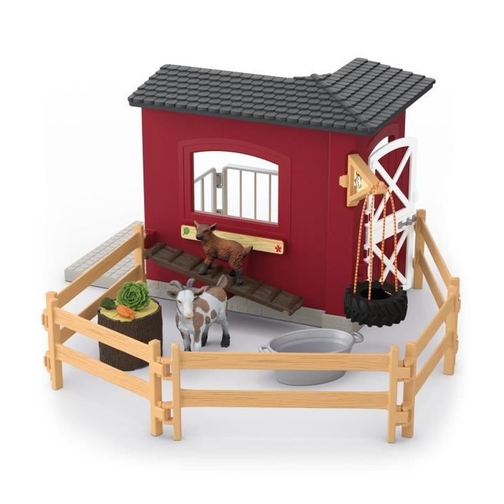 Figurine table pour chevres, Schleich 42726 Gamme Farm World Figurine table pour chevres, Schleich 42726 Gamme Farm World