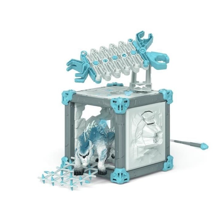 Coffret BattleCave Bete des Glaces, SCHLEICH 42733 Eldrador, Des 4 ans