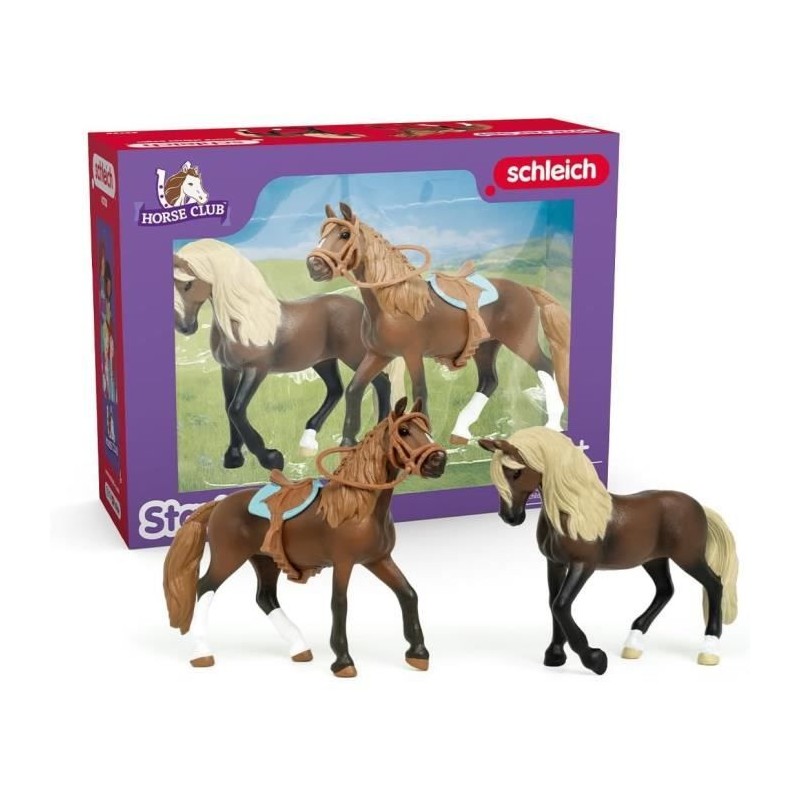 Mes Premiers chevaux Paso Péruvien, Figurines 2 chevaux, SCHLEICH 427 Mes Premiers chevaux Paso Péruvien, Figurines 2 chevaux, SCHLEICH 427