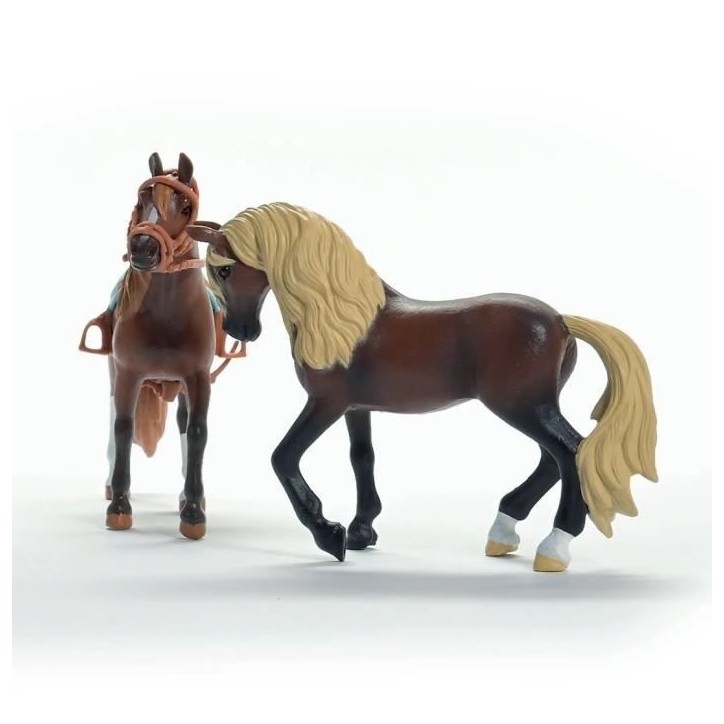 Mes Premiers chevaux Paso Péruvien, Figurines 2 chevaux, SCHLEICH 42738 Horse Club, des 5 ans Mes Premiers chevaux Paso Péruvien, Figurines 2 chevaux, SCHLEICH 42738 Horse Club, des 5 ans