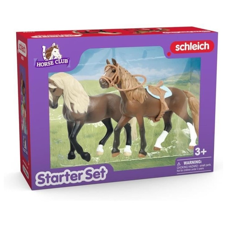 Mes Premiers chevaux Paso Péruvien, Figurines 2 chevaux, SCHLEICH 42738 Horse Club, des 5 ans Mes Premiers chevaux Paso Péruvien, Figurines 2 chevaux, SCHLEICH 42738 Horse Club, des 5 ans
