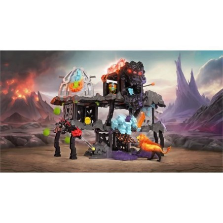 Coffret MasterCave Smashrador Eldrador, 18 fonctions, 6 figurines, SCHLEICH 42757 Eldrador Creatures, 119 pieces, Des 7 ans