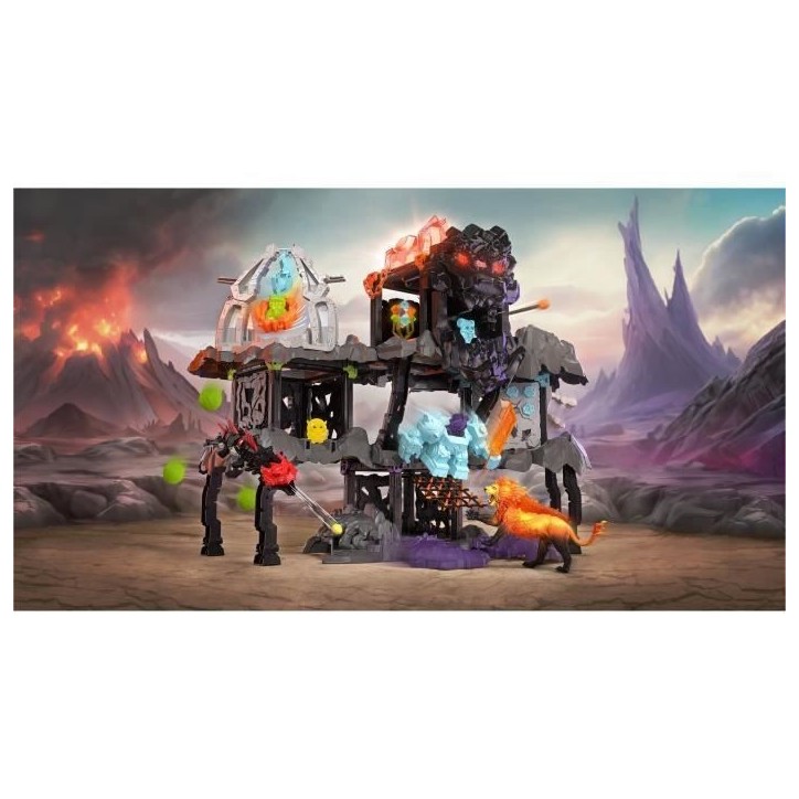 Coffret MasterCave Smashrador Eldrador, 18 fonctions, 6 figurines, SCHLEICH 42757 Eldrador Creatures, 119 pieces, Des 7 ans Coffret MasterCave Smashrador Eldrador, 18 fonctions, 6 figurines, SCHLEICH 42757 Eldrador Creatures, 119 pieces, Des 7 ans