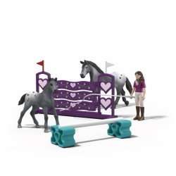 Figurine L'entrainement au tournoi de Lisa, Schleich 42776 Gamme Horse