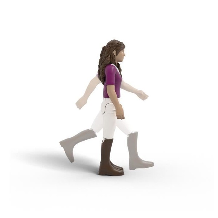 Figurine L'entrainement au tournoi de Lisa, Schleich 42776 Gamme Horse Club