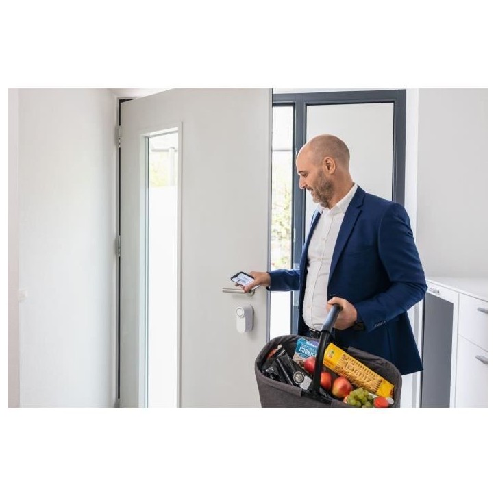 Boitier motorisé - ABUS - LOXERIS One CFA4100 W - Bluetooth - Blanc