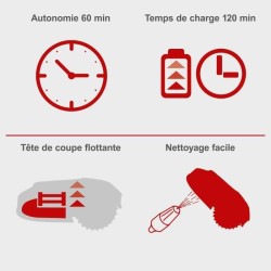 Robot tondeuse connecté 400m2 Scheppach RoboCut L500 avec station de